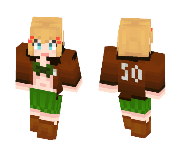 aph nyo!America【hetalia】 - Female Minecraft Skins - image 1