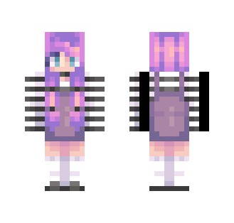 overall dress - Female Minecraft Skins - image 2
