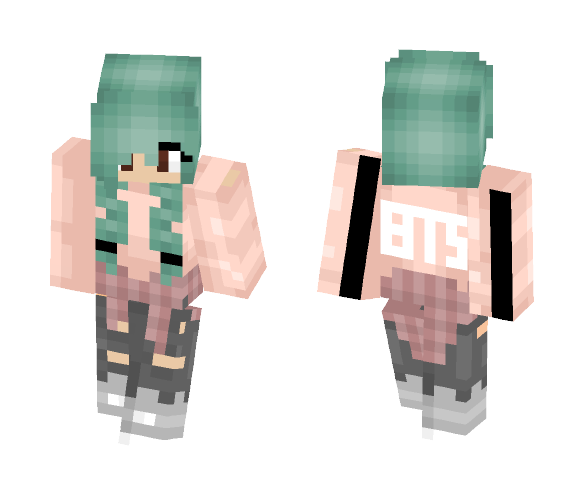 BTS A.R.M.Y. 3 - Female Minecraft Skins - image 1
