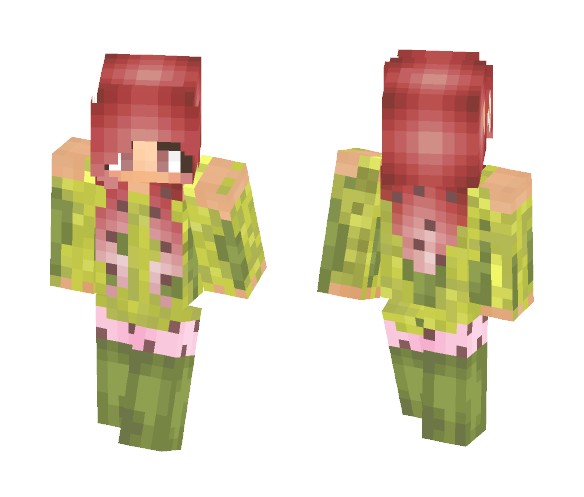 Watermelon Girl 2.0 - Girl Minecraft Skins - image 1