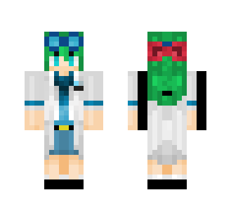 Fanji Oc (Labcoat) - Female Minecraft Skins - image 2