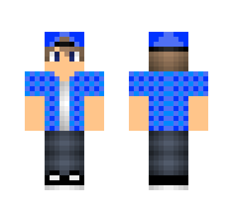 The Blue Guy - Male Minecraft Skins - image 2