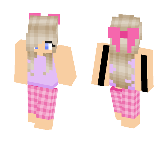 Spring Pajamas - Female Minecraft Skins - image 1