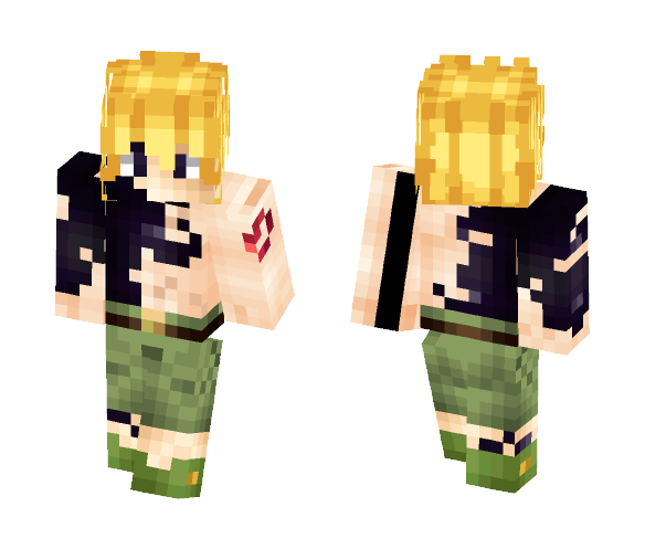 Meliodas Demon Mark - Male Minecraft Skins - image 1