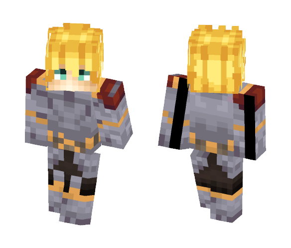 Meliodas 7 Deadly Sins Armor - Male Minecraft Skins - image 1
