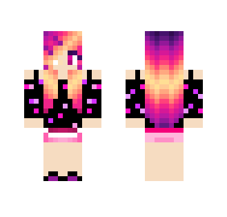 Sunset girl - Girl Minecraft Skins - image 2