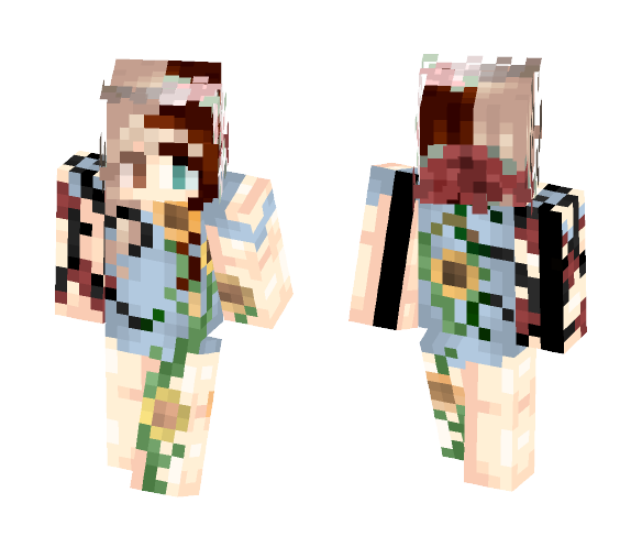 Overgrown???????? - Female Minecraft Skins - image 1