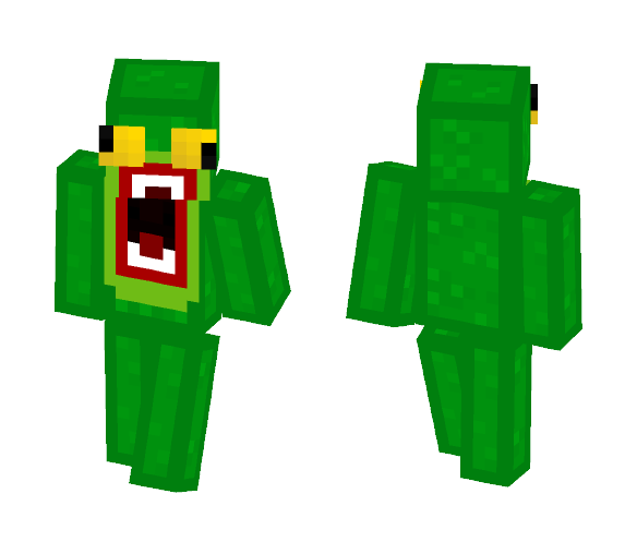 Derpy Long-Jawed Frog - Interchangeable Minecraft Skins - image 1