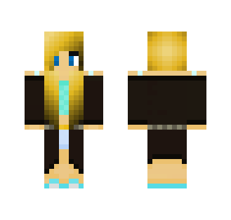 Blondy Girly - I dunno shading! - Female Minecraft Skins - image 2