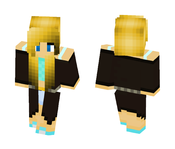 Blondy Girly - I dunno shading! - Female Minecraft Skins - image 1