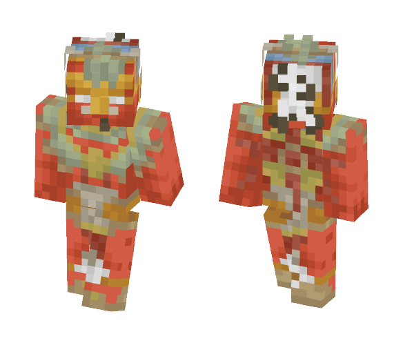 Tonatiuh - God of the Sun - Male Minecraft Skins - image 1