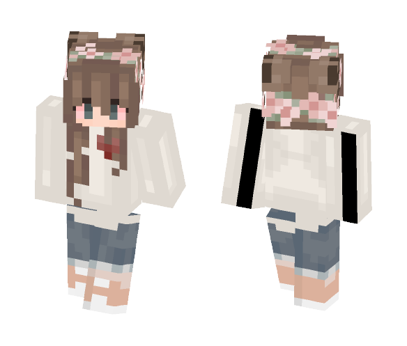 Simple Matching Style (Female) - Female Minecraft Skins - image 1