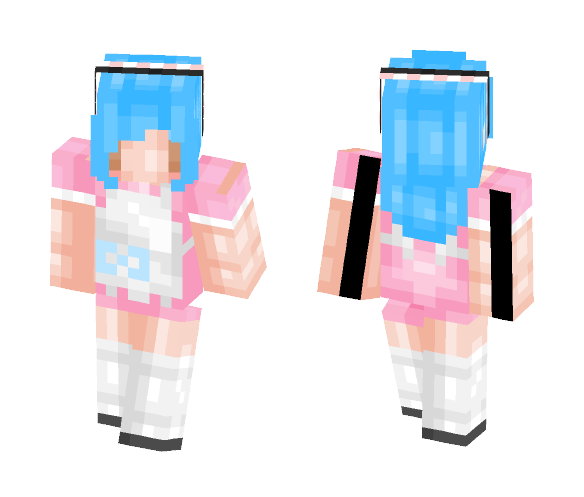 Kawaii Maid ♡♡ - Kawaii Minecraft Skins - image 1