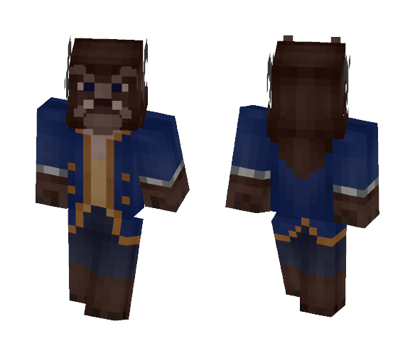 Beauty and the Beast 2017: Beast - Male Minecraft Skins - image 1