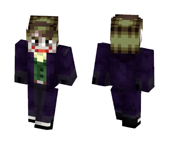 Joker - heath ledger - Male Minecraft Skins - image 1