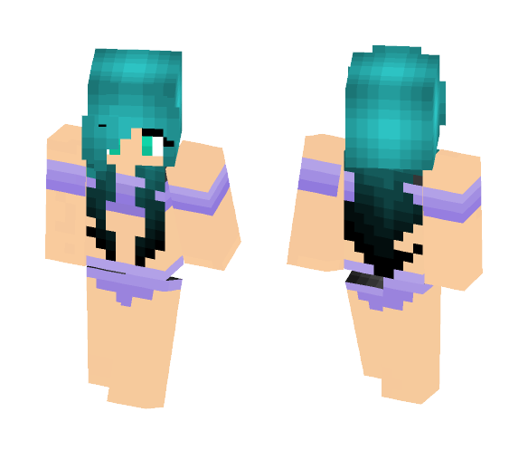 Daughter of Poseidon - Female Minecraft Skins - image 1