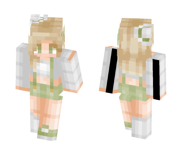 Over-All Relaxed - Female Minecraft Skins - image 1