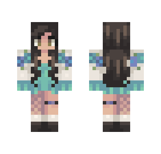 f l o w e r p o w e r - Female Minecraft Skins - image 2