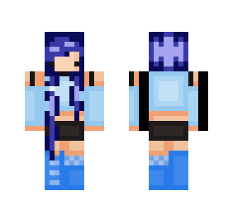 кяαzу ~ blue curosities - Female Minecraft Skins - image 2