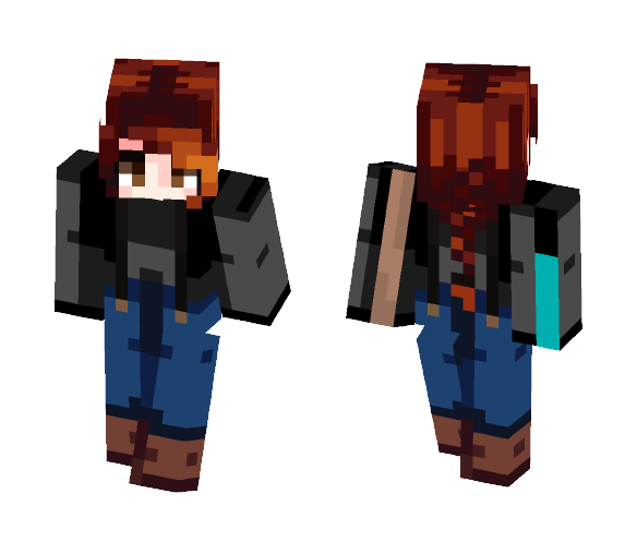 Fiery - Female Minecraft Skins - image 1