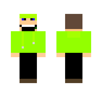 Jacksepticeye (green hoodie) - Male Minecraft Skins - image 2