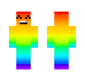 rainbow man - Interchangeable Minecraft Skins - image 2