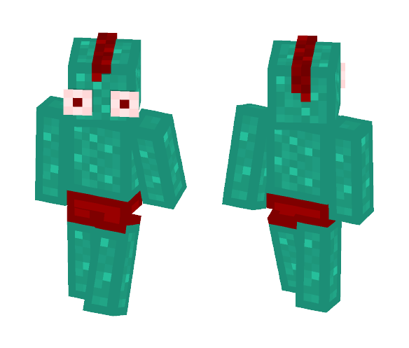 Lovecraft Lizard-Man - Male Minecraft Skins - image 1