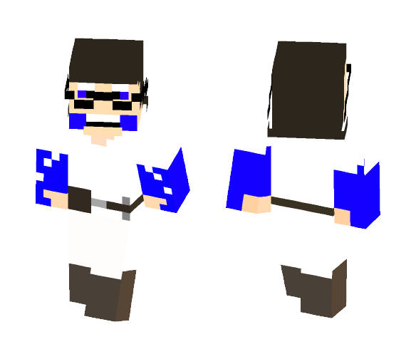 Robo thunderbolt skywalker - Male Minecraft Skins - image 1