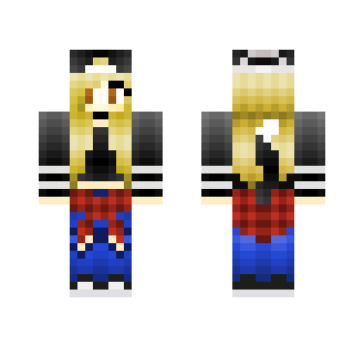 Snap-Back Girl - Girl Minecraft Skins - image 2