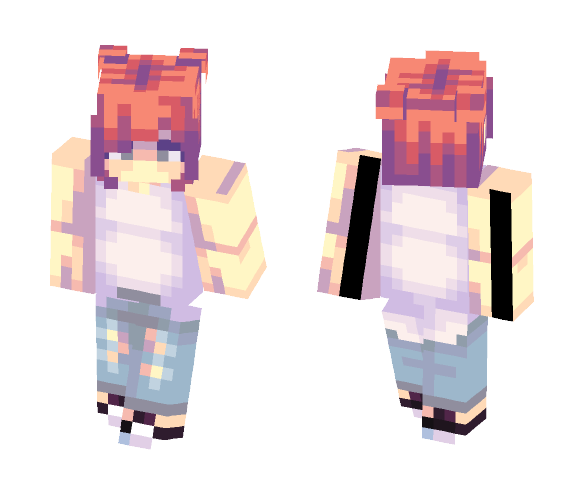 skin collab with iimouo ~! - Female Minecraft Skins - image 1
