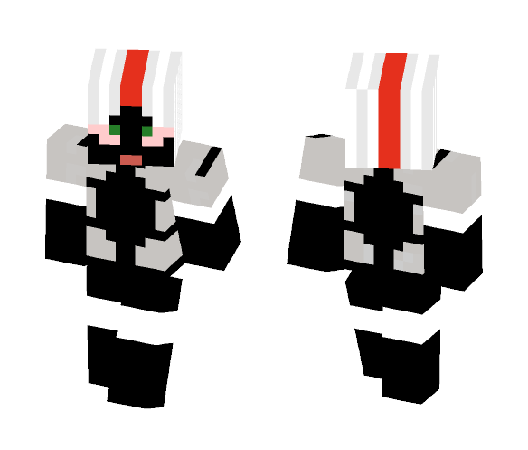 Red Girl Bot - Girl Minecraft Skins - image 1