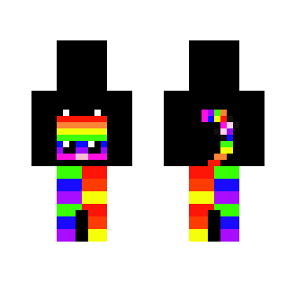 Rainbow Kitty - Interchangeable Minecraft Skins - image 2