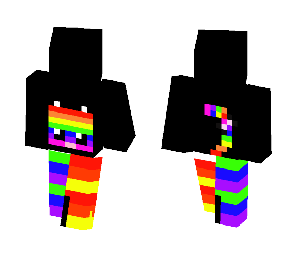 Rainbow Kitty - Interchangeable Minecraft Skins - image 1