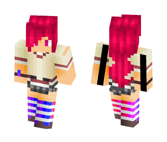Puella Magi Madoka Magica Fan Skin - Female Minecraft Skins - image 1