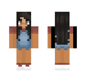 Overalls & Buns - Female Minecraft Skins - image 2