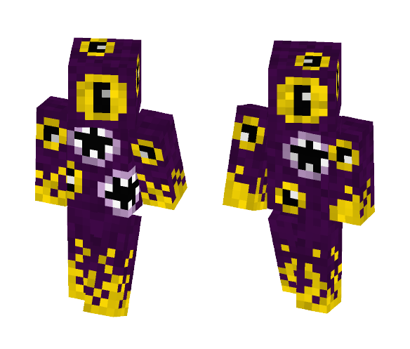 Spooky Eyeball Monster [Steve] - Other Minecraft Skins - image 1