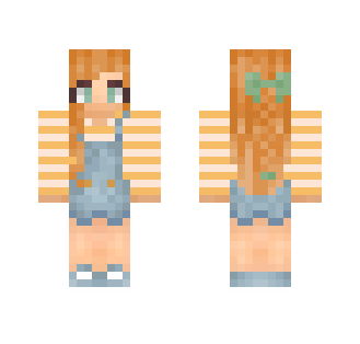 Orange Girl - Girl Minecraft Skins - image 2