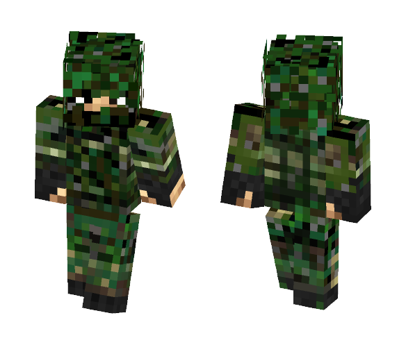 ✖ Cool Sniper ✖ - Male Minecraft Skins - image 1