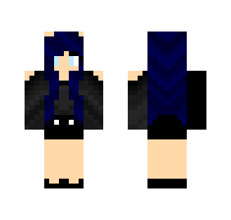 First skin! OC ~Eclipse~ - Female Minecraft Skins - image 2