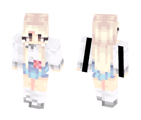 Weak And Preppy - Female Minecraft Skins - image 1