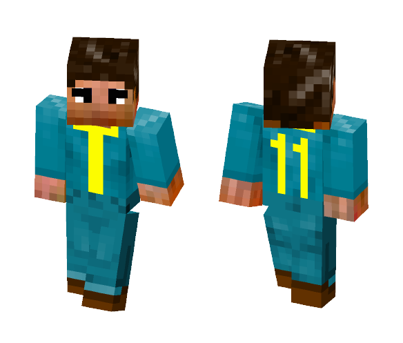 Fallout 4 (Vault 11) - Male Minecraft Skins - image 1