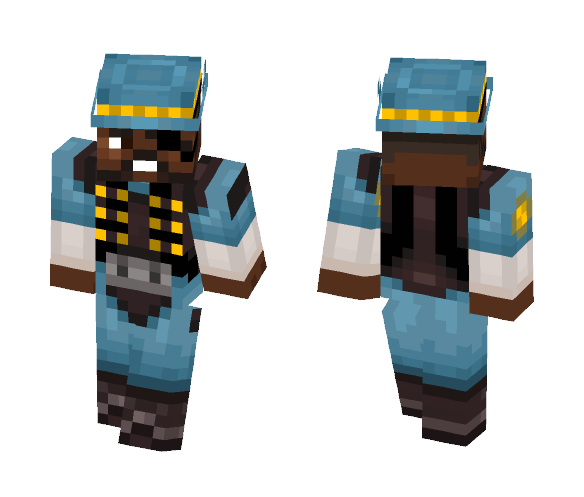 Demoman from TF2 - Male Minecraft Skins - image 1