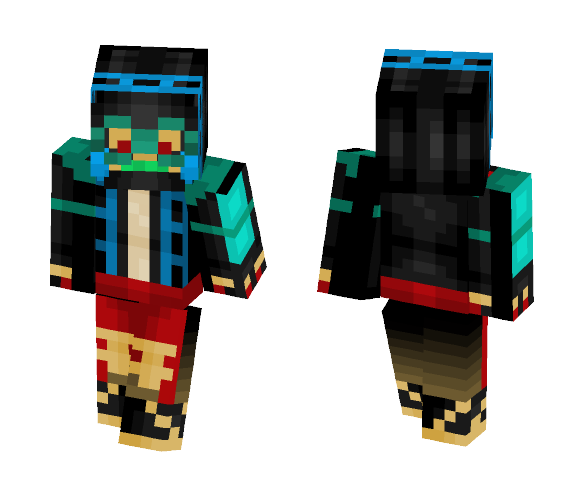Gradient (PaperJam's bro) - Male Minecraft Skins - image 1