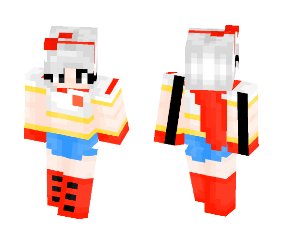 Download Undertale Papyrus Girl Minecraft Skin For Free 