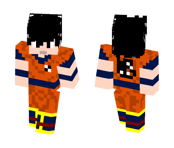 Goku(Super) - Male Minecraft Skins - image 1