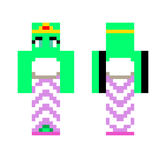 Turtle Princess - Female Minecraft Skins - image 2
