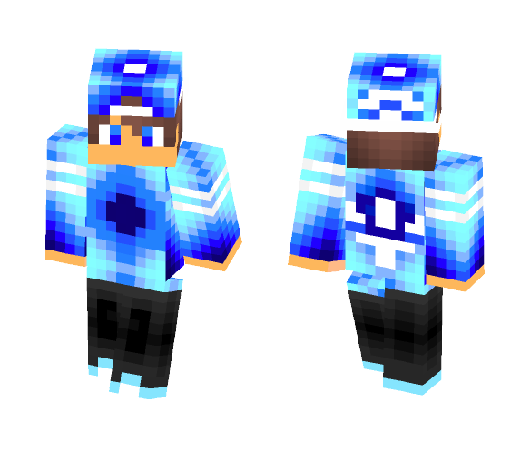 Diamond Adias Hoodie! - Male Minecraft Skins - image 1