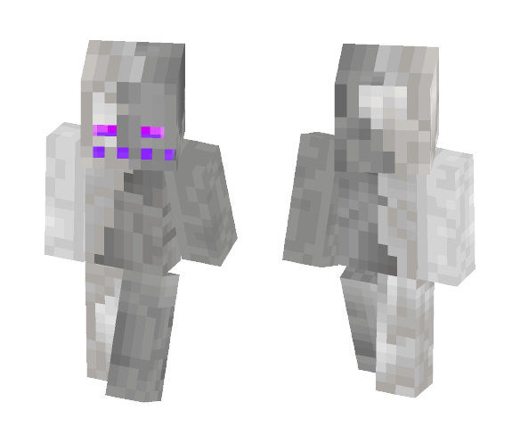Ender-Hearted Knight - Male Minecraft Skins - image 1