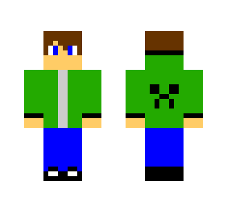 Green Jacket Boy - Boy Minecraft Skins - image 2