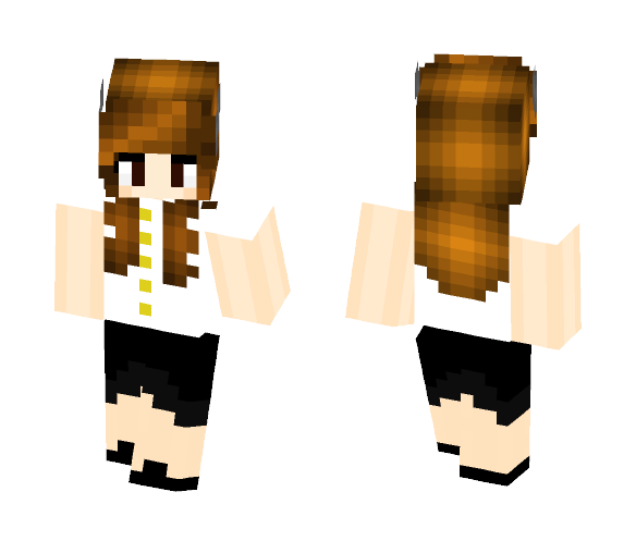 Wolf School Girl - Girl Minecraft Skins - image 1